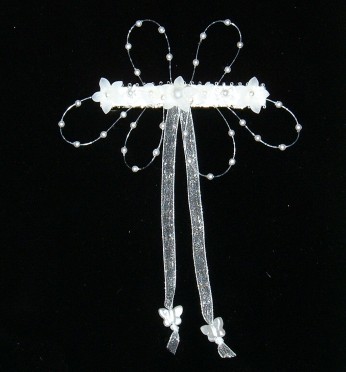 Butterfly & Flowers Barette