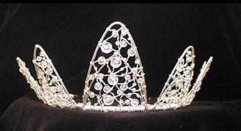 Iridescent "BUBBLE" beads on scribble wire