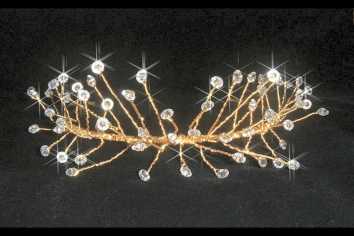 Crystal bead "SPARKLER" design